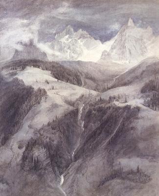 Cascade de la Folie Chamonix (mk22), John Ruskin